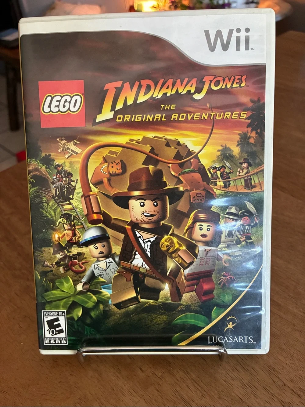 LEGO Indiana Jones: The Original Adventures for the Nintendo Wii console.